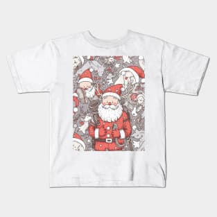 Christmas and Santa Claus12 Kids T-Shirt